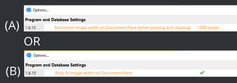 InfoQube setting image width